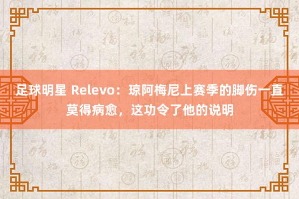 足球明星 Relevo：琼阿梅尼上赛季的脚伤一直莫得病愈，这功令了他的说明